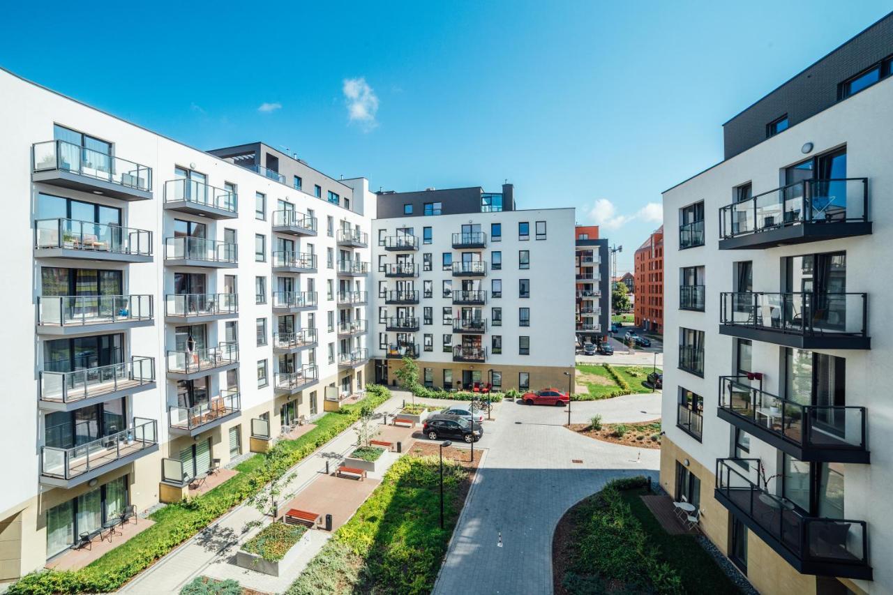 Pobookowane Chmielna Apartments Old Town 格但斯克 外观 照片