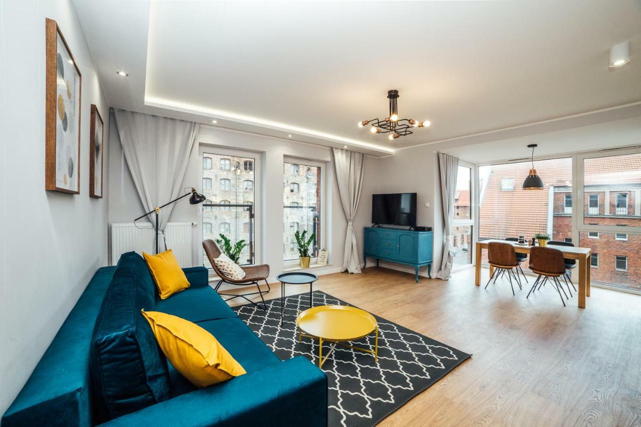 Pobookowane Chmielna Apartments Old Town 格但斯克 外观 照片