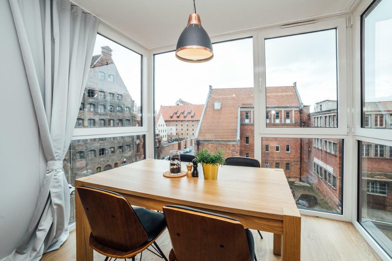Pobookowane Chmielna Apartments Old Town 格但斯克 外观 照片