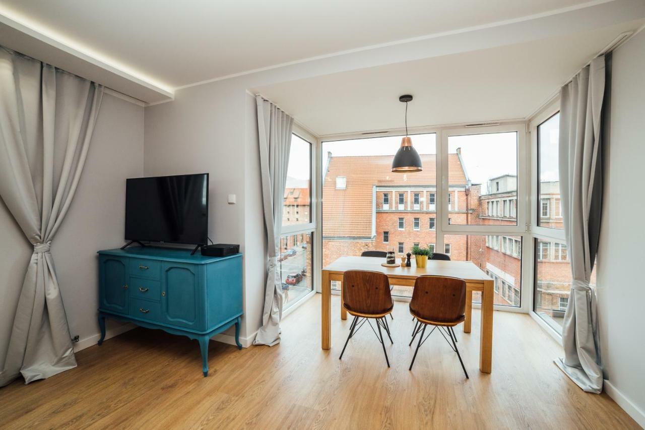 Pobookowane Chmielna Apartments Old Town 格但斯克 外观 照片